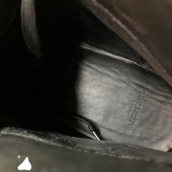 Rare Givenchy Codification Leather High Top Shoes Size 12 - Picture 7 of 16